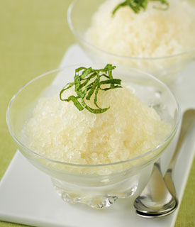 Rum & Minted Lime Sorbet Recipe