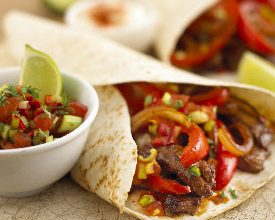 Sizzling Beef Wraps