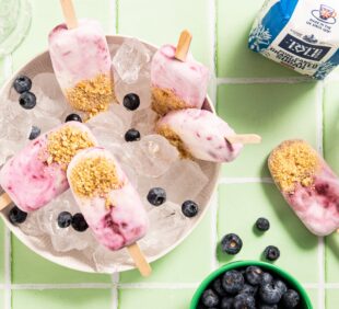 Blueberry Cheesecake Lollies